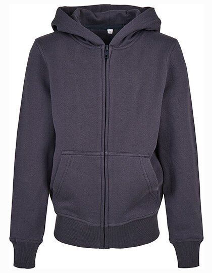 BY188 Kids´ Organic Basic Zip Hoody