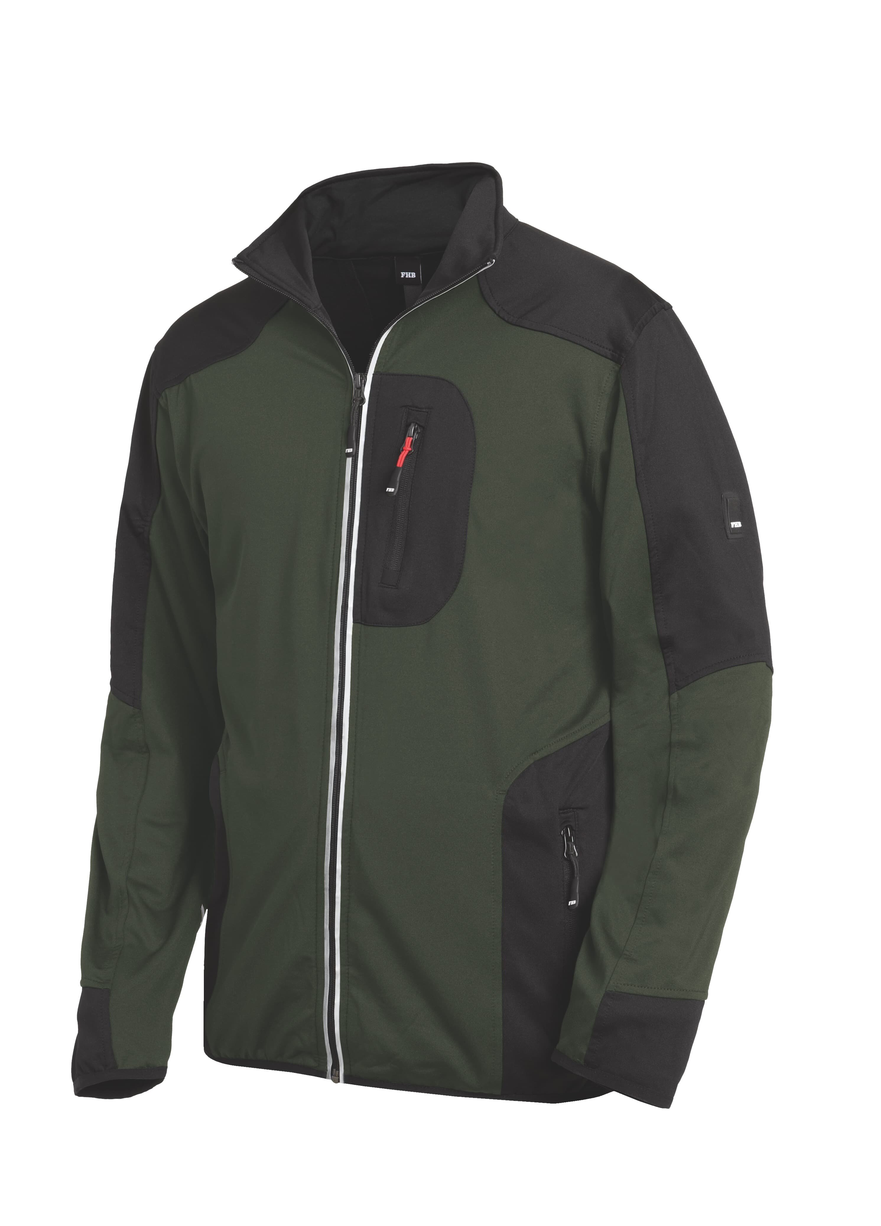 FHB RALF Jersey-Fleece-Jacke