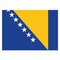 Fahne Bosnien und Herzegowina