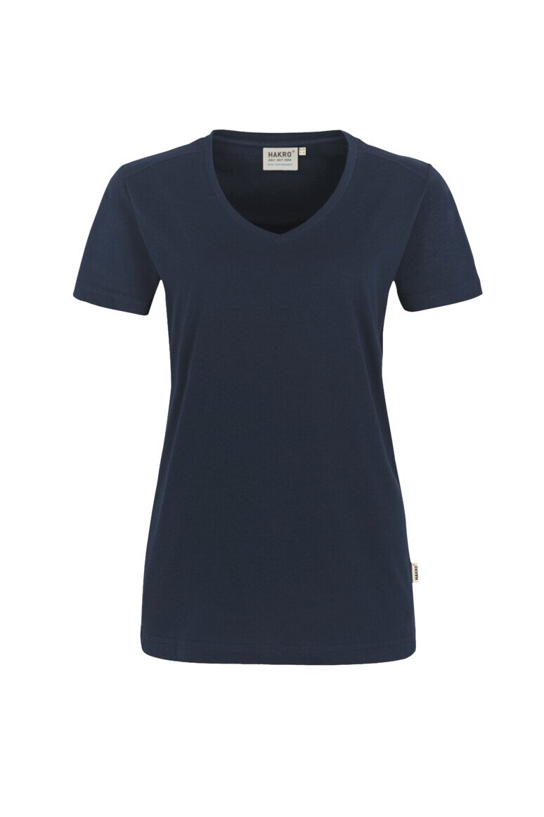 HAKRO Damen V-Shirt Mikralinar® PRO NO. 182