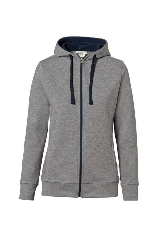 HAKRO Damen Kapuzenjacke Bonded NO. 255