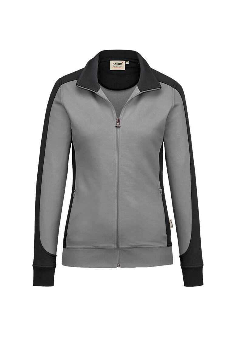 HAKRO Damen Sweatjacke Contrast Mikralinar® NO. 277