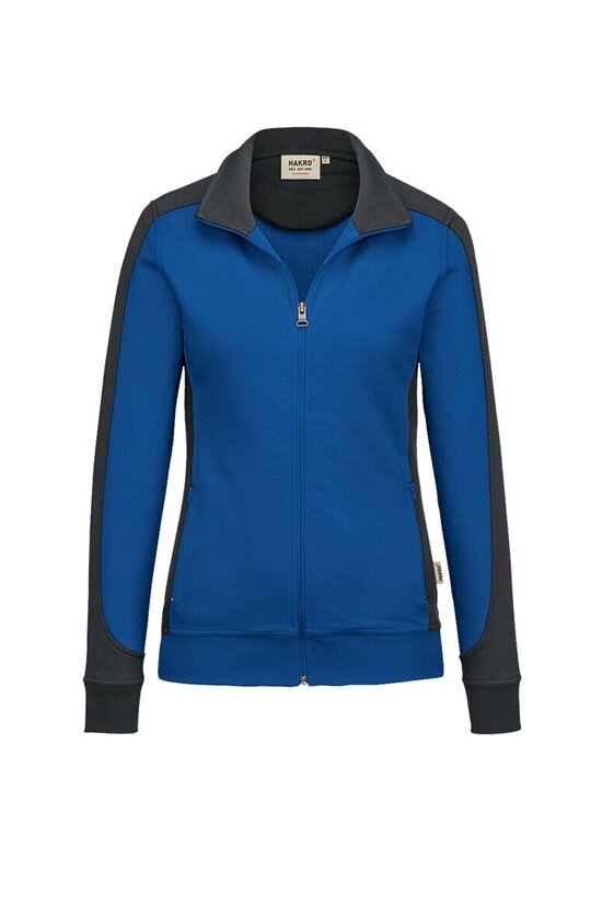 HAKRO Damen Sweatjacke Contrast Mikralinar® NO. 277