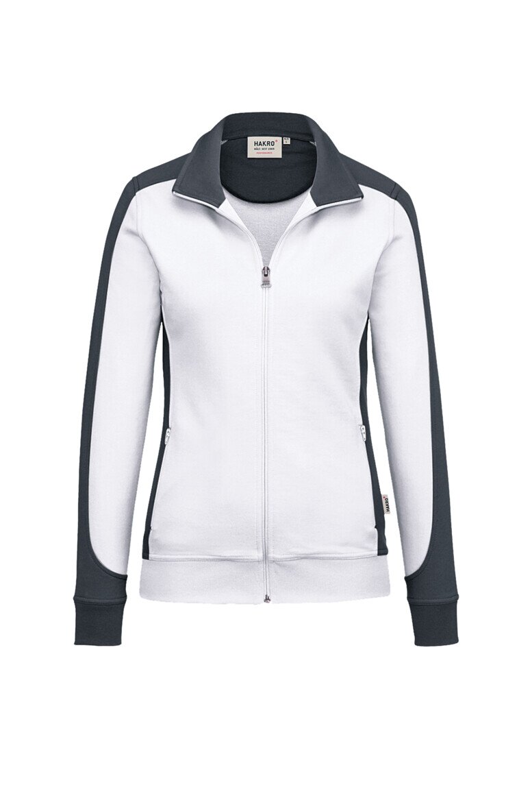 HAKRO Damen Sweatjacke Contrast Mikralinar® NO. 277