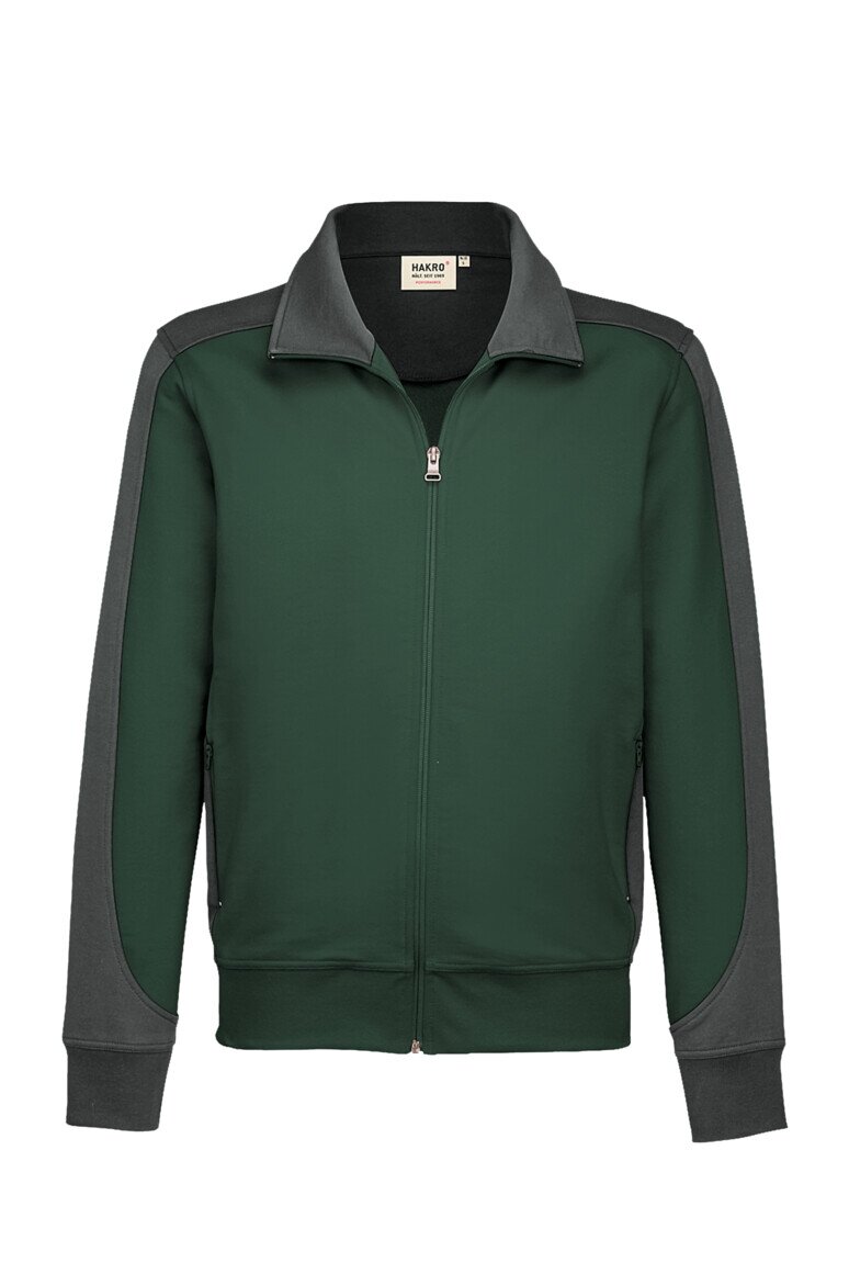 HAKRO Sweatjacke Contrast Mikralinar® NO. 477