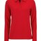 Women`s Long-Sleeve Piqué Polo Shirt Perfect