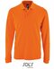 Men`s Long-Sleeve Piqué Polo Shirt Perfect