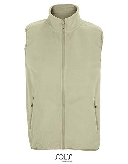 L03822 Unisex Factor Zipped Fleece Bodywarmer