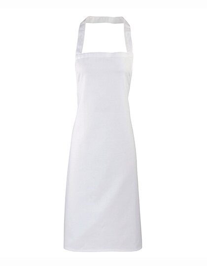 100% Organic Cotton Bib Apron (No Pocket)