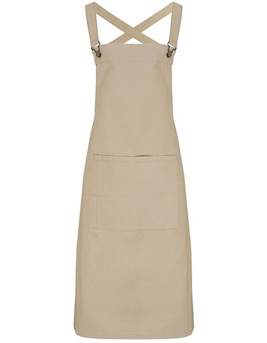 Cross Back Barista Bib Apron