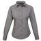 Ladies` Poplin Long Sleeve Blouse