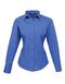 Ladies` Poplin Long Sleeve Blouse