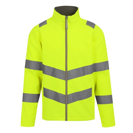 Pro Contract Hi-Vis Ablaze 2L Softshell Jacket