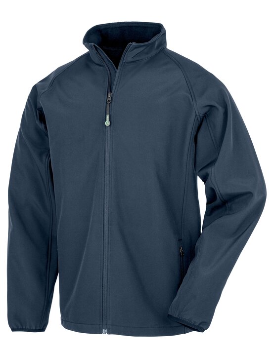 RT901J Result Genuine Recycled Recycled 2-Layer Printable Junior Softshell Jacket
