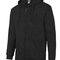 Zip Through Hooded Sweat Jacket