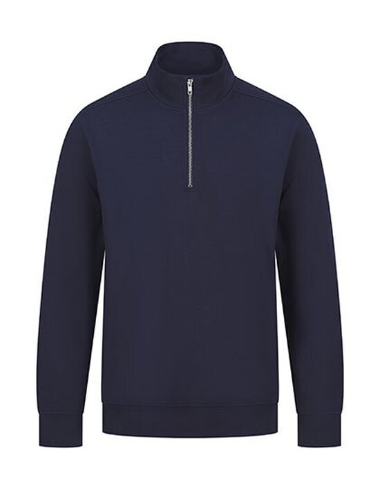 W842 Henbury Unisex Sustainable 1/4 Zip Sweatshirt