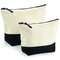 Dipped Base Canvas Accessory Bag