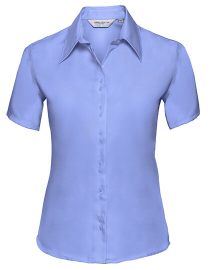 Ladies` Short Sleeve Tailored Ultimate Non-Iron Shirt
